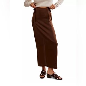 Rosetto Column Maxi Skirt NWT Size M